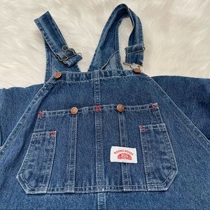Men’s vintage Round House overalls, size 38” x 34,” Made in USA